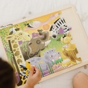 Rompecabezas de Madera La Selva 24pzs 3a+