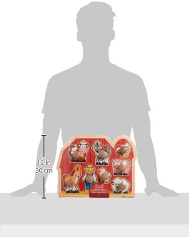 Figuras de Madera de Encajar Amigos de la Granja 1a+