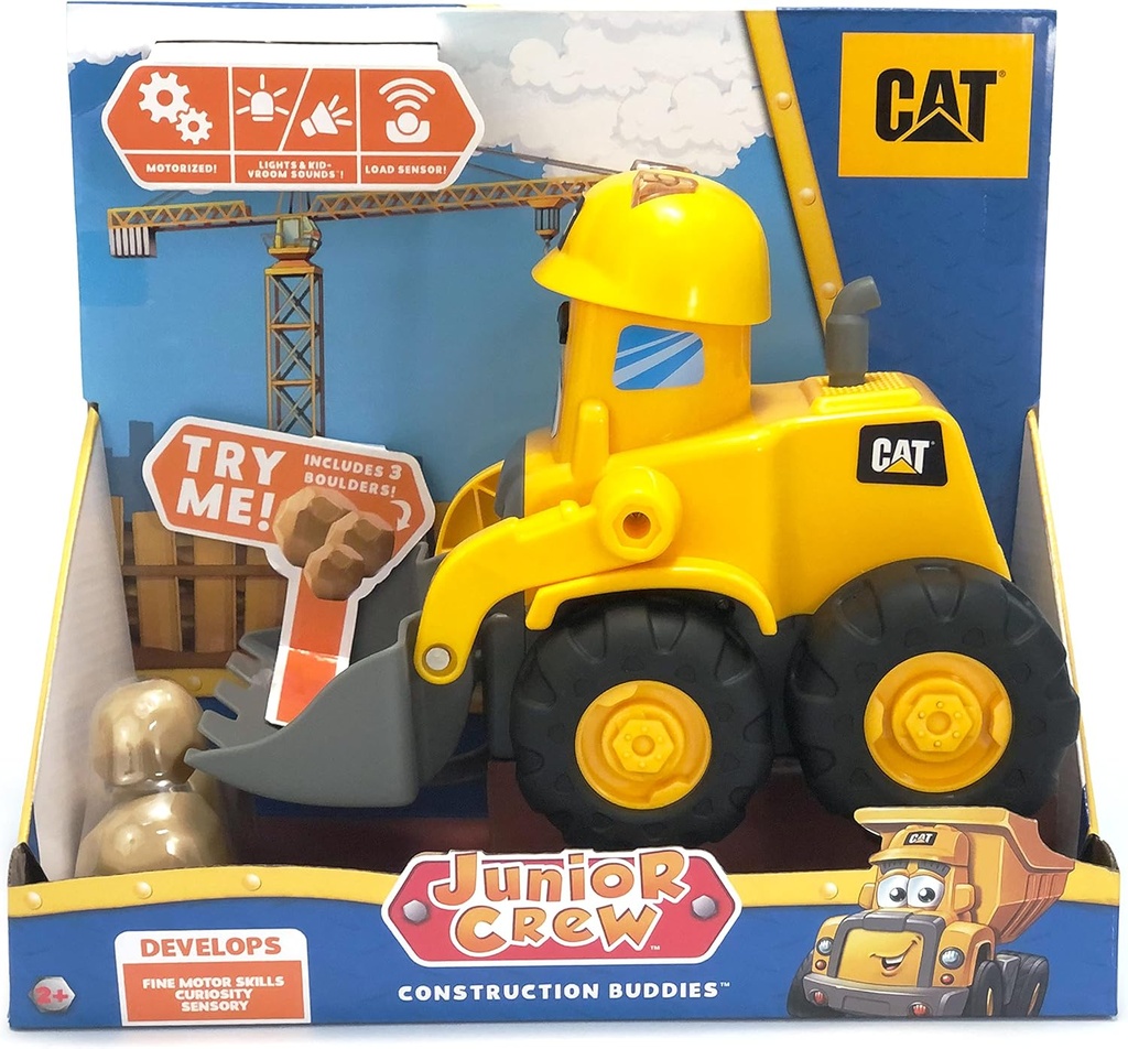 Vagoneta y Cargador Junior Crew Compañeros de Construcción (8245282449) 2a+