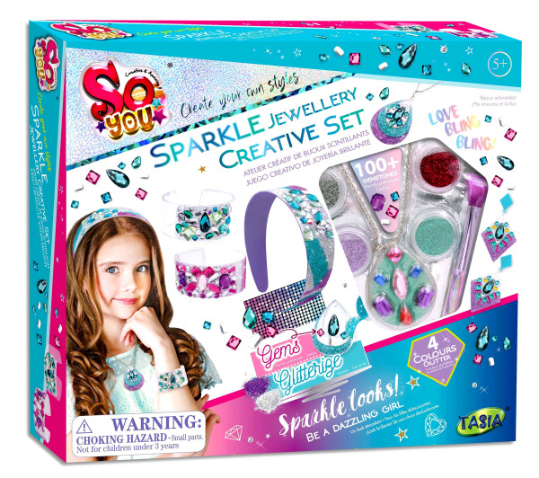 Juego Creativo de Joyería Brillante 5a+