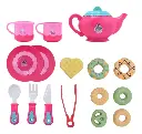 Barbi Set de Dulces para Cocina 16 Pzs 3a+