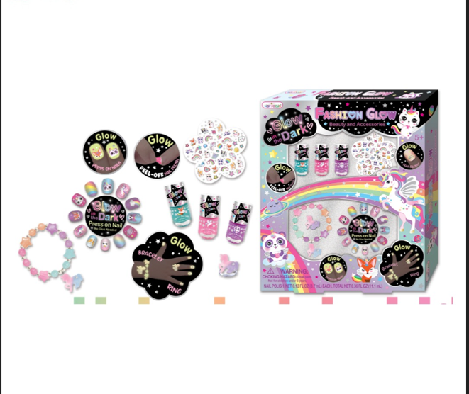 Set de Maquillaje Brilla en la Oscuridad 5a+