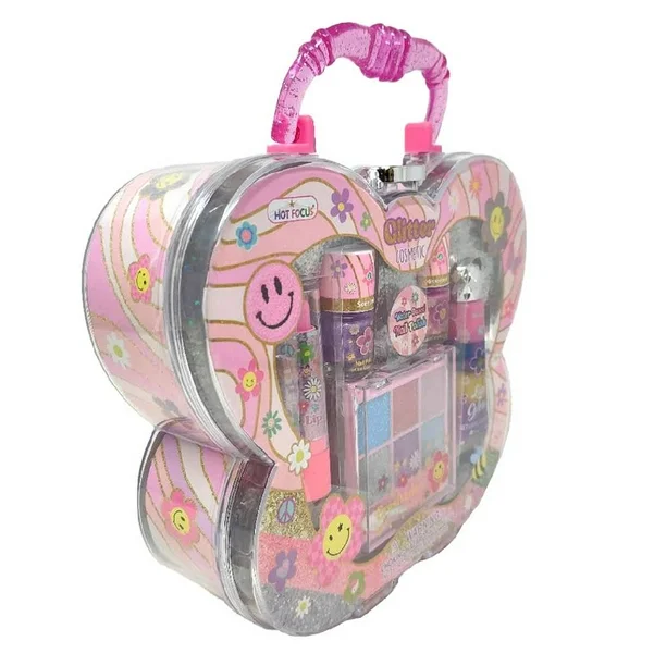 Set de Cosméticos con Estuche de Mariposa 8a+
