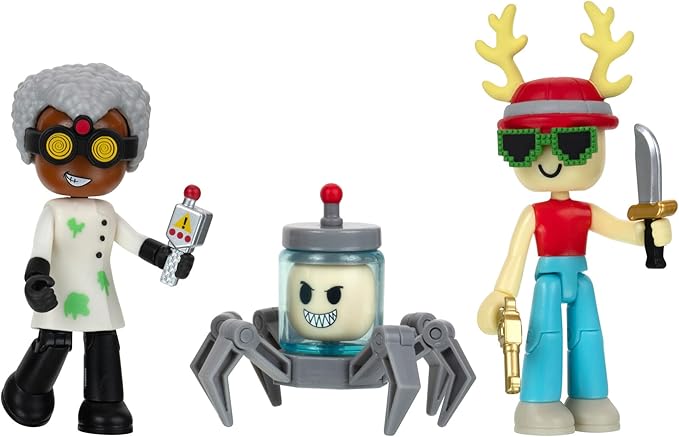 Roblox - Figuras Dev Series Centro de Investigación y Jaula de Tiburones 6a+ ( Surtido de 2 - Se Venden por Separado )