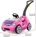 Buggy Rosado de Empujar Whisper Ride ½ a 4 años