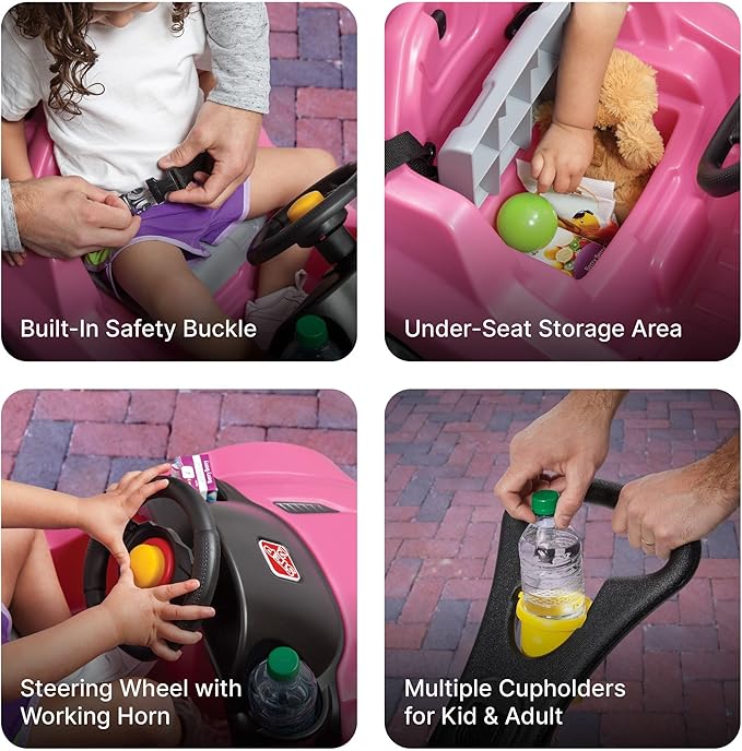 Buggy Rosado Whisper Ride Cruiser