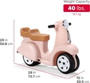 Moto Scooter para Practicar el Equilibrio Rosada 1-4 años