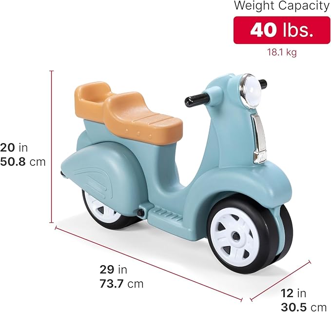 Moto Scooter para Practicar el Equilibrio Celeste 1-4 años