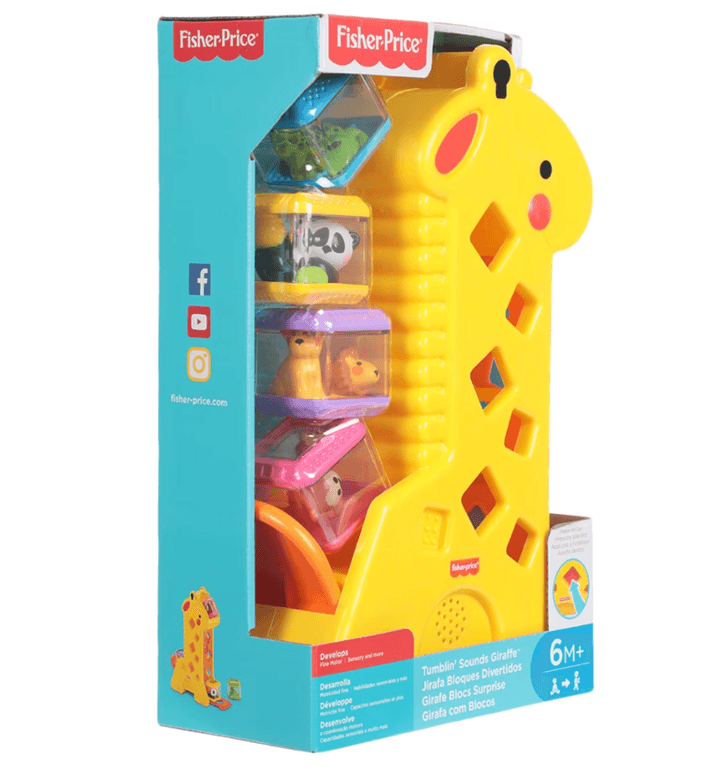 Jirafa con Bloques Divertidos 6m+