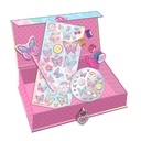 Caja de Seguridad de Recuerdos Mariposas 55pzs 5a+