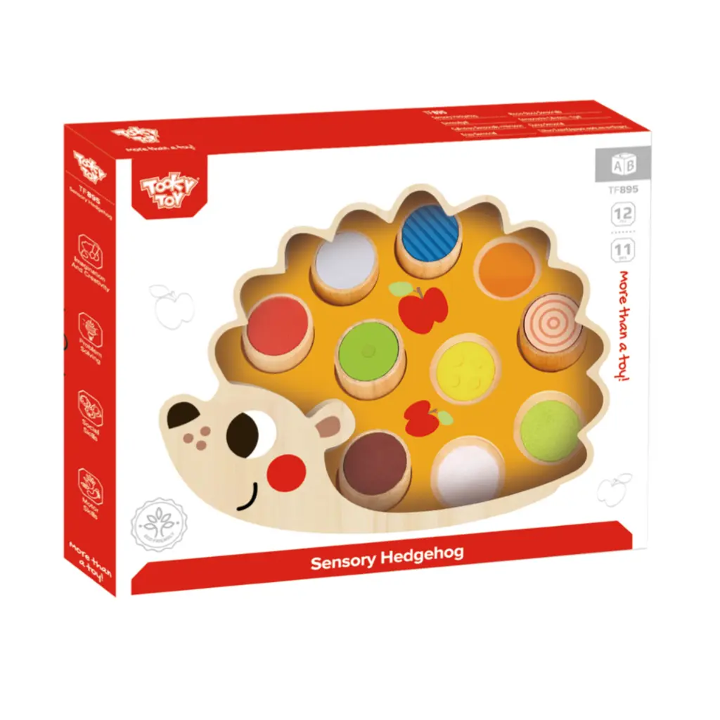 Juego de Erizo Sensorial 12m+