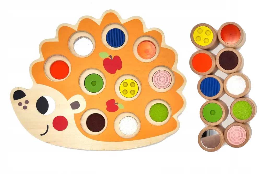 Juego de Erizo Sensorial 12m+