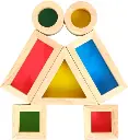 Bloques Sensoriales Arcoiris 24m+