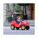 Carro Rojo Prinsel Montable de Empujar  2-6a