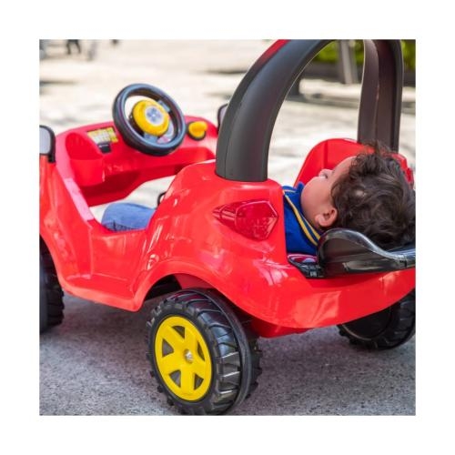 Carro Rojo Prinsel Montable de Empujar  2-6a