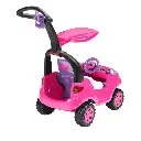 Carro Rosado Prinsel  Montable de Empujar  2-6a