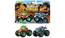 Hot Wheels - Monster Trucks  Doble Demolición Blister Set/2 Surt/4 3a+