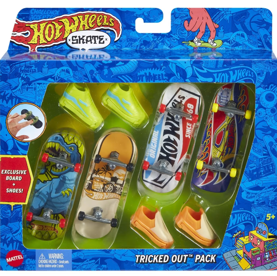 Hot Wheels Set/4 Patinetas 5a+