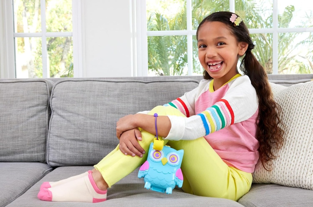 Polly Pocket estuche de Buho pijama party 4a+
