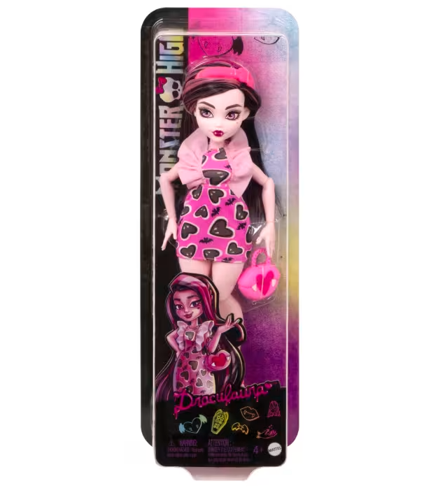 Muñeca Monster High  4a+ Draculaura