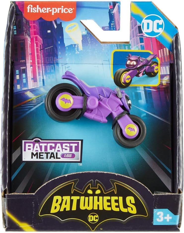 F-P-Mini Carros Batwheels DC 3A+ (Se venden por separado)