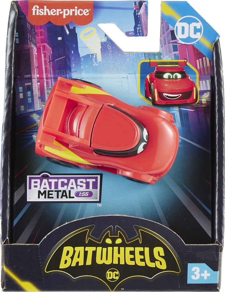 F-P-Mini Carros Batwheels DC 3A+ (Se venden por separado)