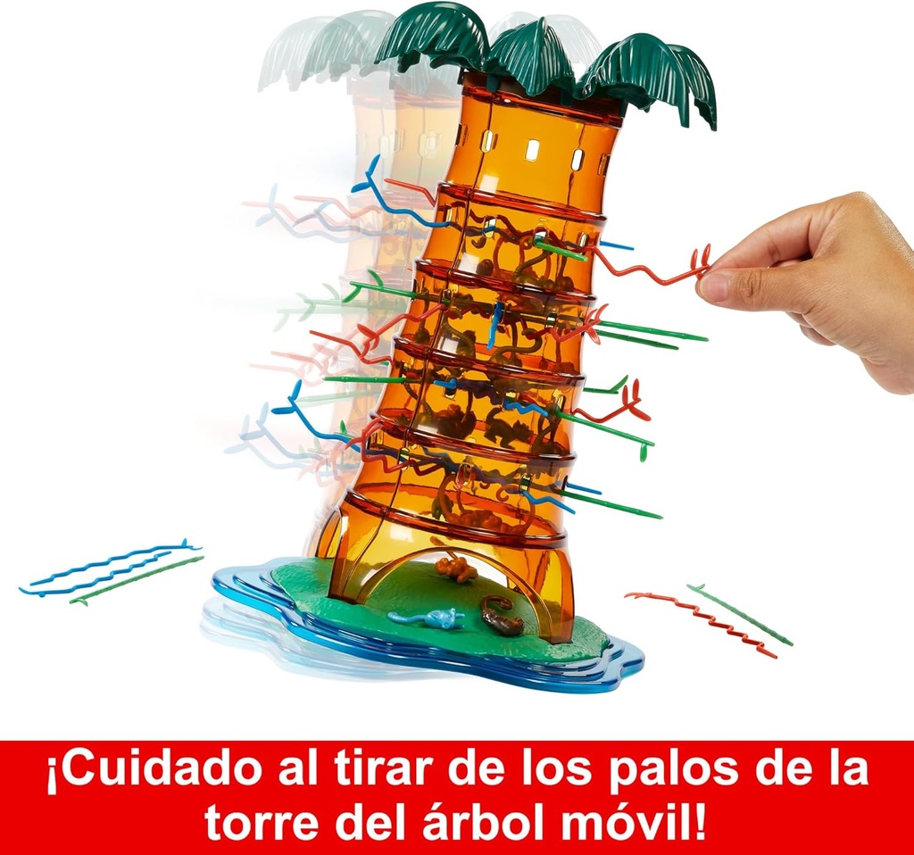 Mattel Games - Juego de Mesa Monos Locos 25 Aniversario 5a+