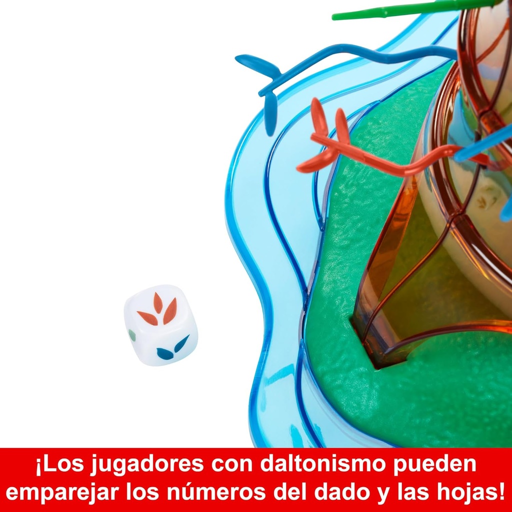 Mattel Games - Juego de Mesa Monos Locos 25 Aniversario 5a+