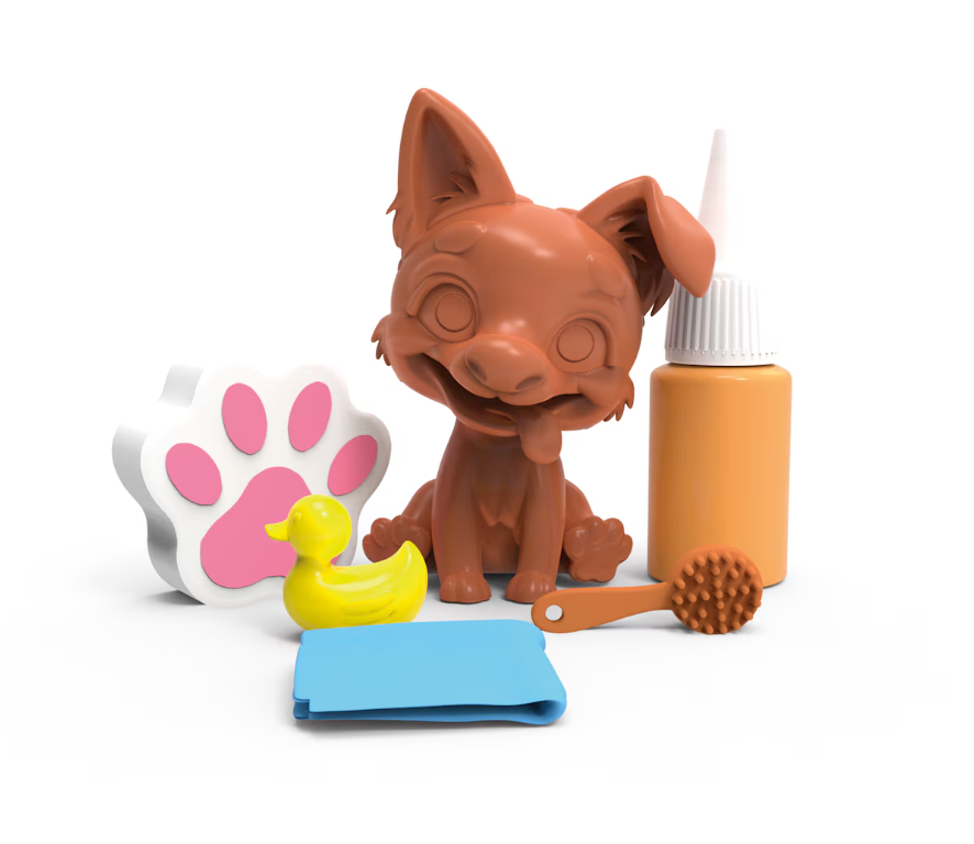 Washy Friends - Figuras Sorpresa Lava y Revela tu Cachorro Con 2 Accesorios 3a+ ( Se venden por separado )