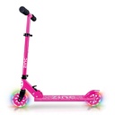 Scooter Rosado Plegable 2 Ruedas con Luz 5a+
