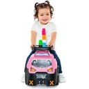 Carro Montable con 10 Bloques 3e1 1a+ Rosado