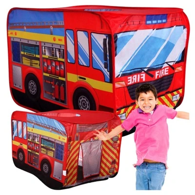 Tienda Camión de Bomberos 110x70x70 cm 3a+