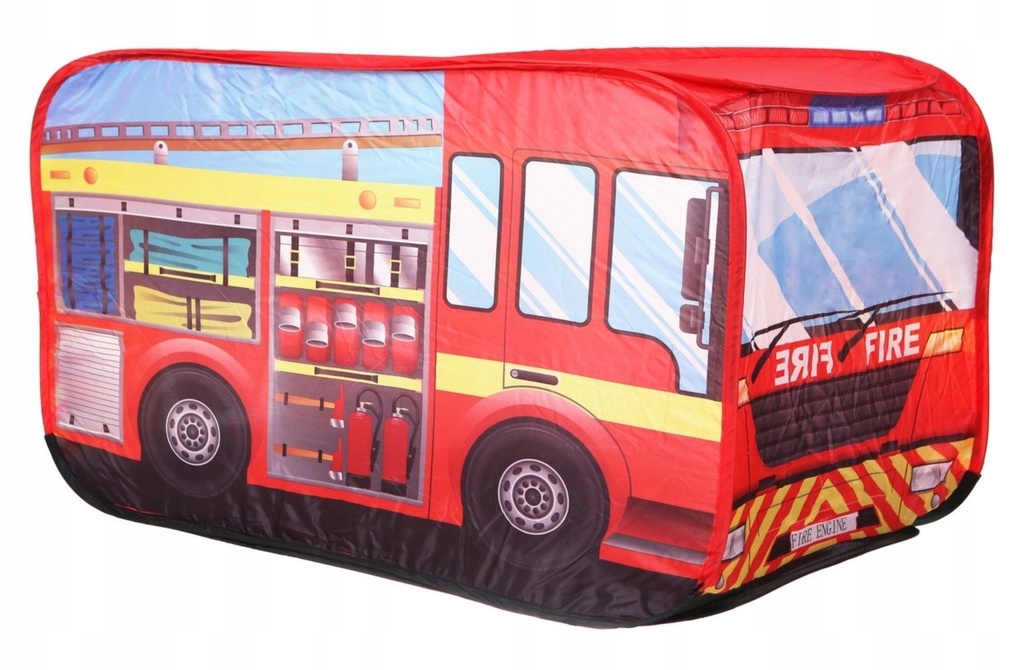 Tienda Camión de Bomberos 110x70x70 cm 3a+