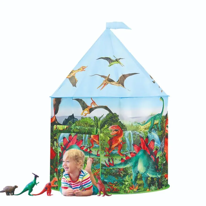 Tienda Castillo de Dinosaurios 105x105x125 cm 3a+