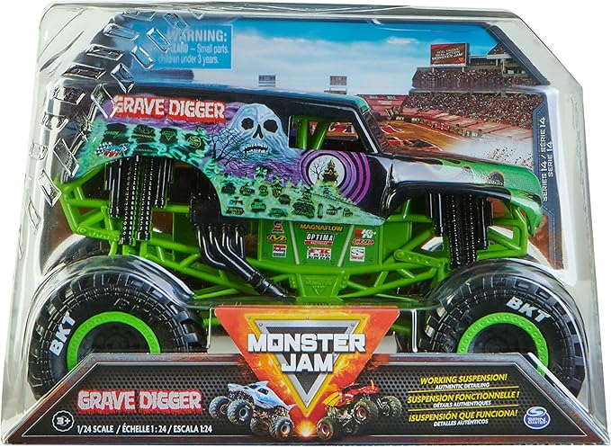 Vehículos Monster Jam True Metal 1:24 3a+