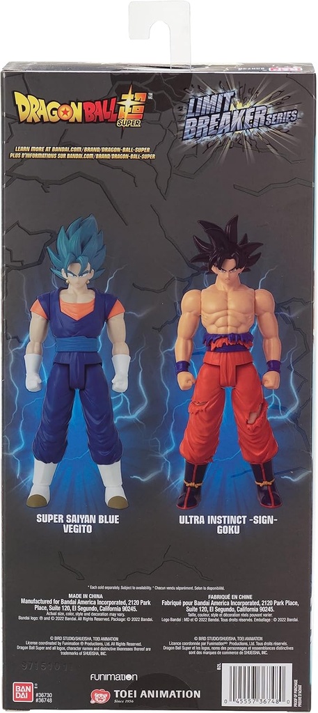 Figura Dragon Ball Super Vegito Super Saiyan Blue 4a+