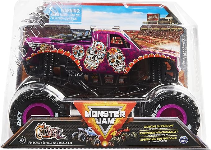 Vehículos Monster Jam True Metal 1:24 3a+