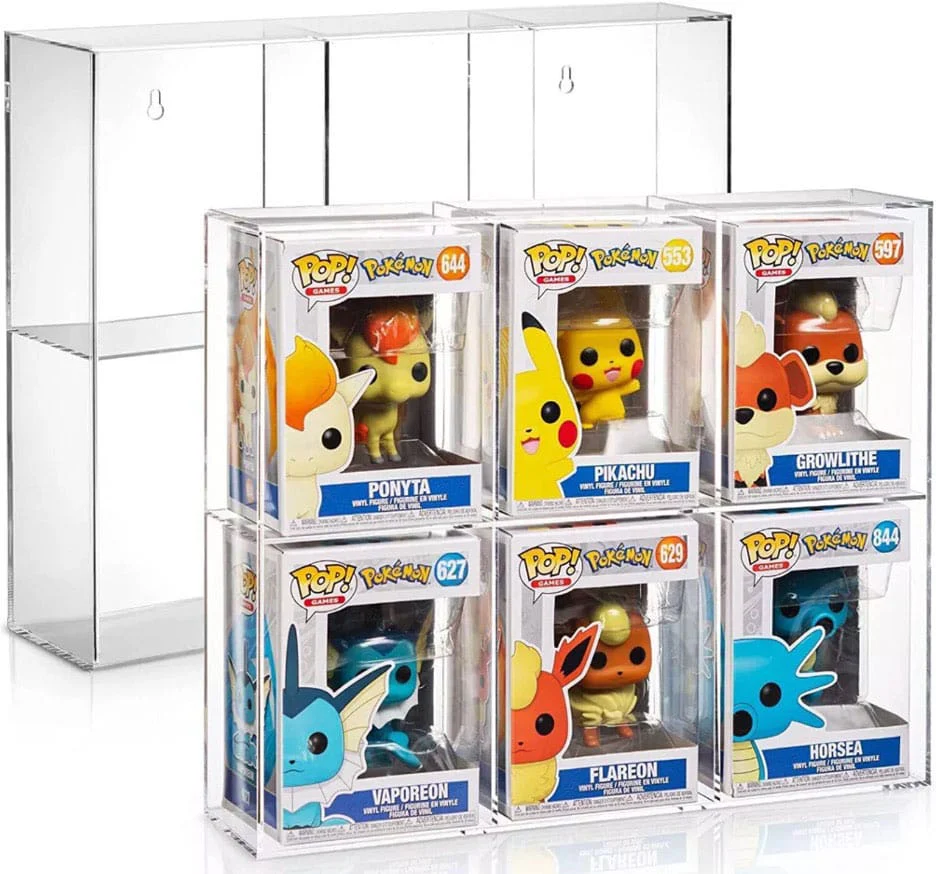 Exhibidor Acrílico para 6 Funkos Pop 7a+