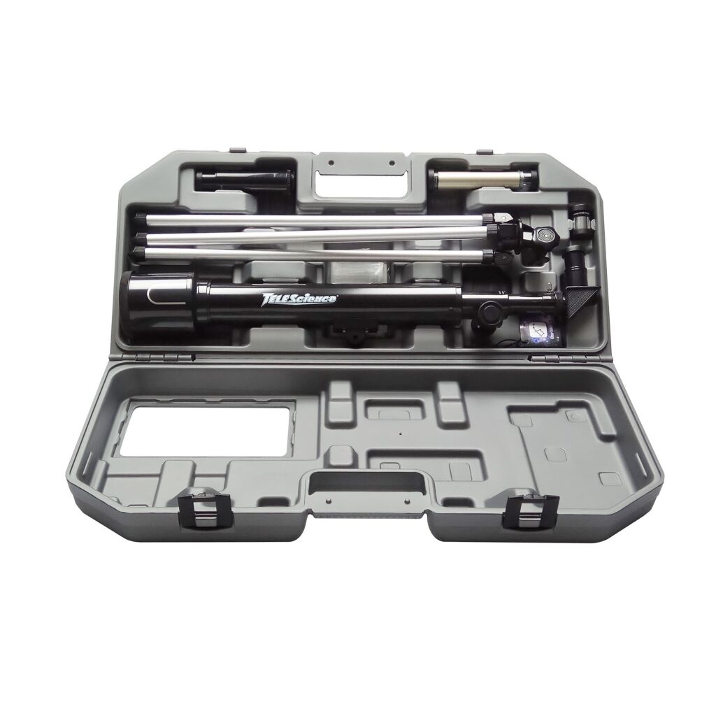 Telescopio Astronomico Terrestre 375p 50mm Caja 8a+