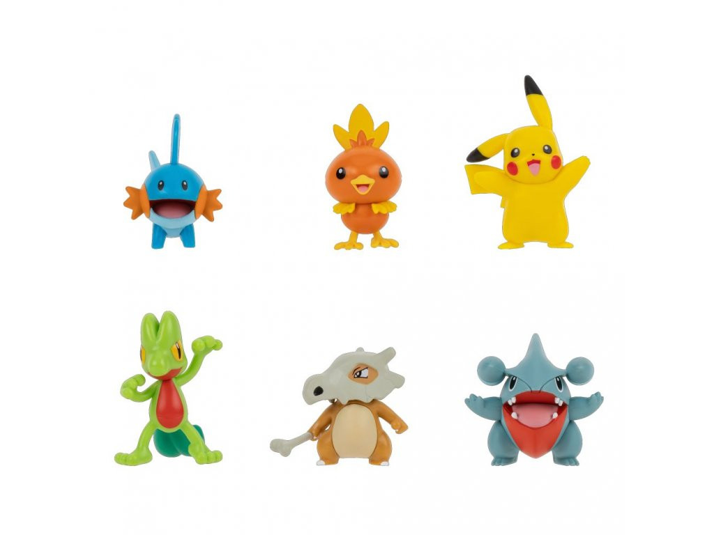 Figura Pokémon de Batalla Multipack 6pzs 4a+