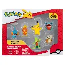 Figura Pokémon de Batalla Multipack 6pzs 4a+