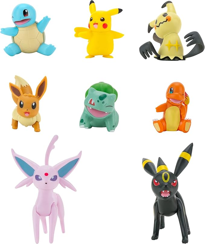 Pokémon Figuras Listos Para La Batalla Pack/8 4a+