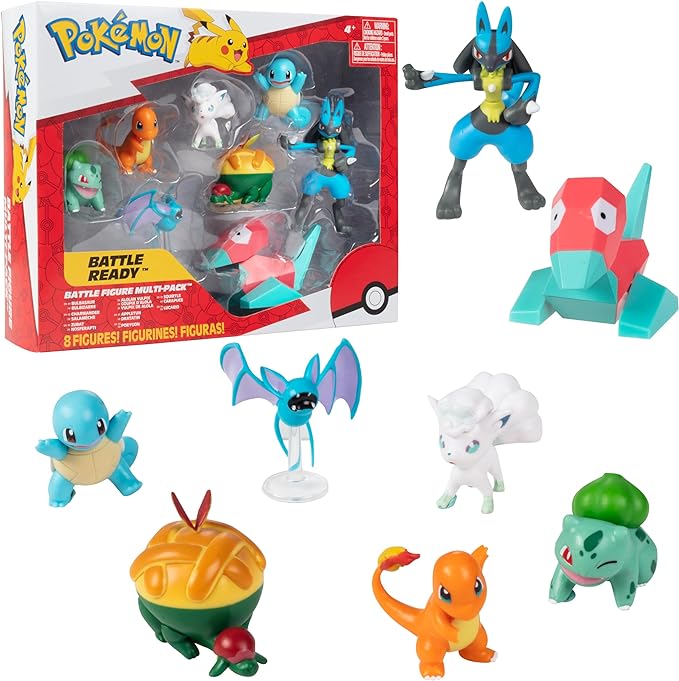 Pokémon Figuras Listos Para La Batalla Pack/8 4a+