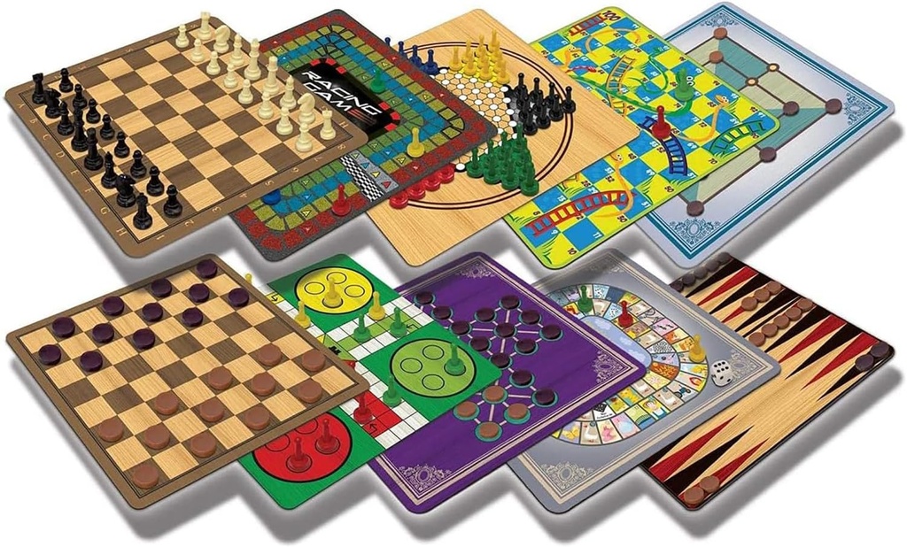 Juego de Mesa Set de 100 Juegos