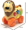 Animales Musicales de Jalar con Luz y Sonidos Surt/6 12m+