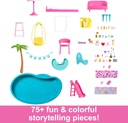 Barbie Casa de los Sueños c/ Piscina y Tobogan Nueva