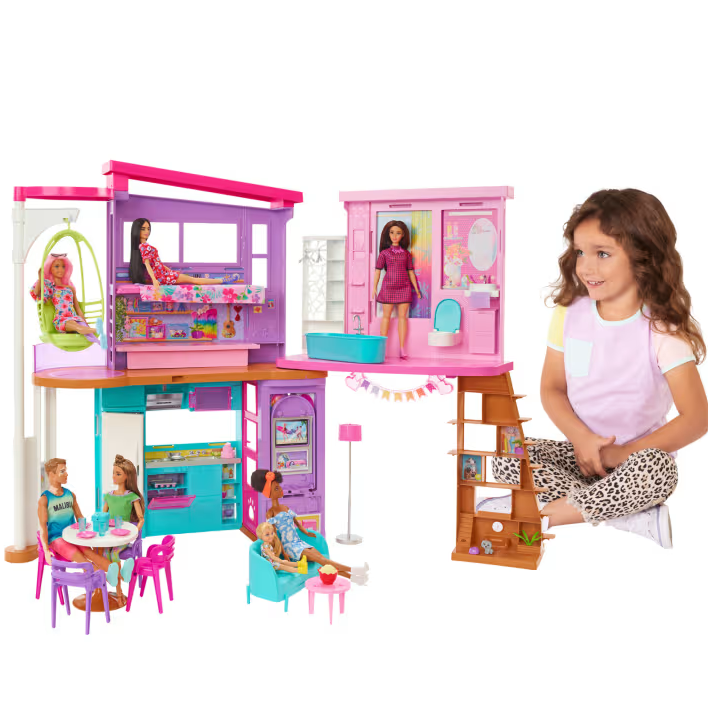 Barbie Casa de Vacaciones Malibu 3a+