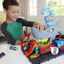 Hot Wheels City Lavado de Autos Mega Tiburón 3a+