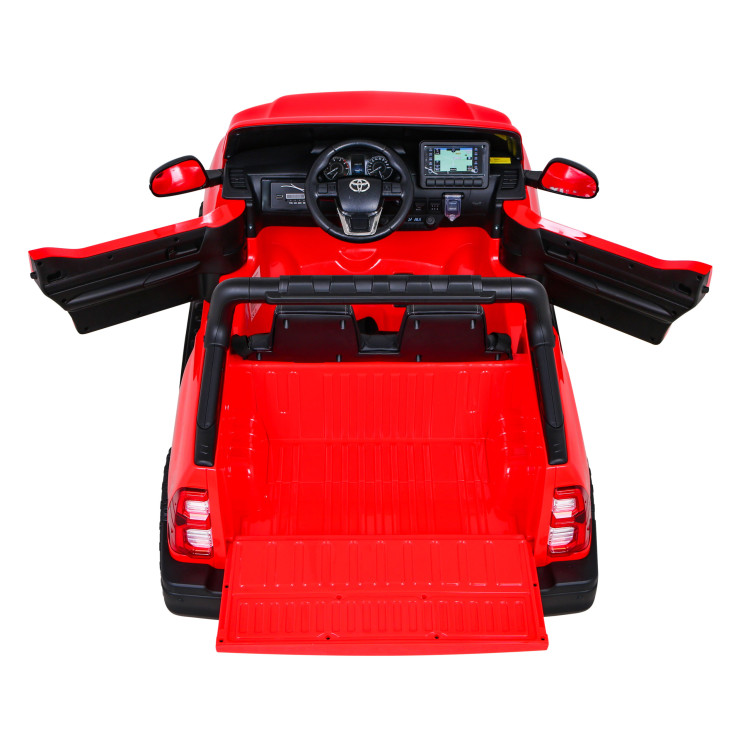 Carro Montable Hilux 2 Motores  Rojo 3a+ 12v