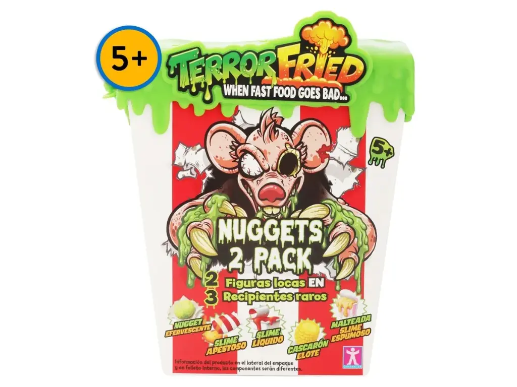 Figuras Terror Fried Mordiscos Desagradables  Displ/8 Set/2 5a+